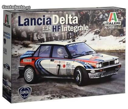 Kit em plástico Lancia Delta HF Integrale (1/24)