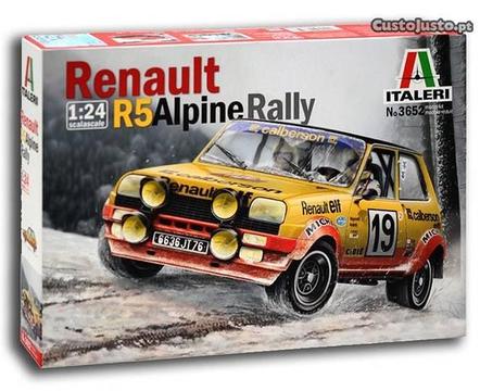 Kit em plástico Renault R5 Alpine Rally (1/24)