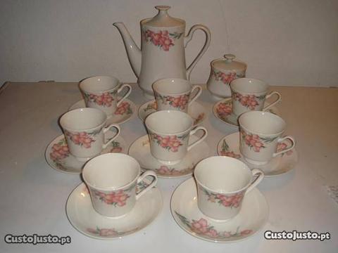 Serviço de chá, porcelana, NOVO
