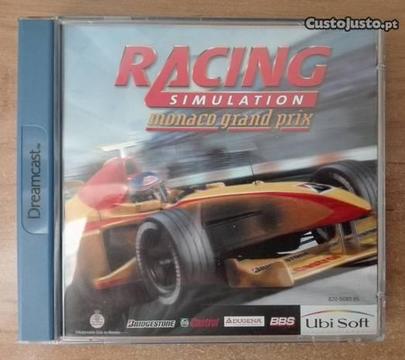 racing simulation monaco grand prix - dreamcast