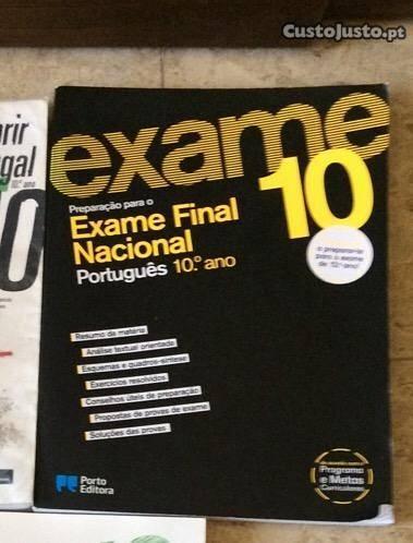 Livro exame nacional português 10.ano