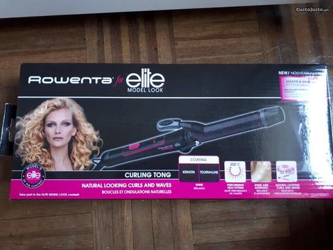 Ferro modelador de cabelo Rowenta elite