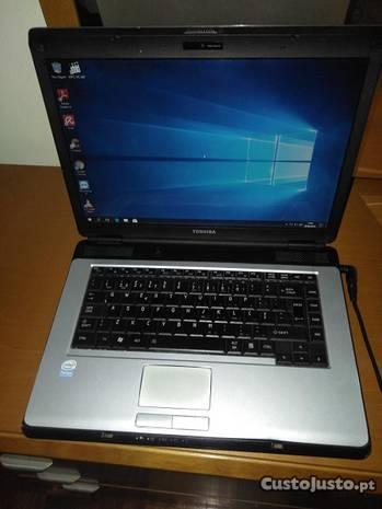 Portátil Toshiba satélite l300 win 10 pro