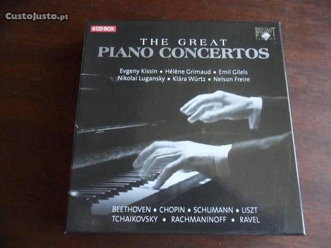 The Great Piano Concertos - 6 CD Box Set-Brilliant
