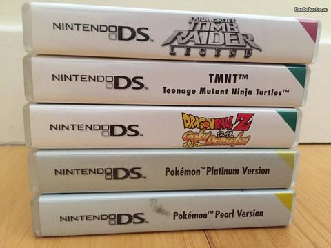 Jogos Nintendo DS POKEMON, Tomb Raider, etc