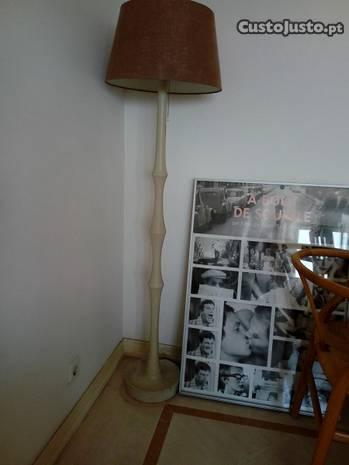 Candeeiro de pé vintage