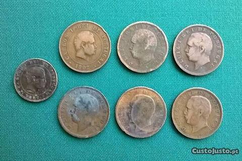 7 moedas da Monarquia Portuguesa
