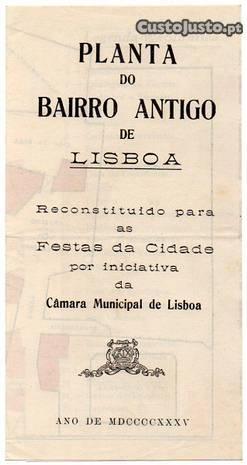Festas de Lisboa - desdobrável (1935)