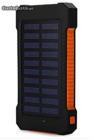 Power bank com painel solar