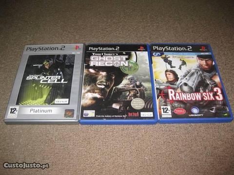 3 Jogos para PS2 da saga 