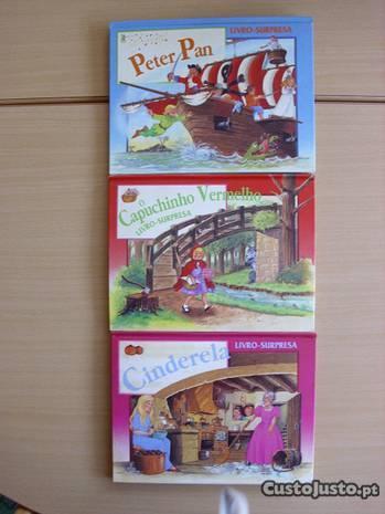 Livros infantis em 3 dimensões