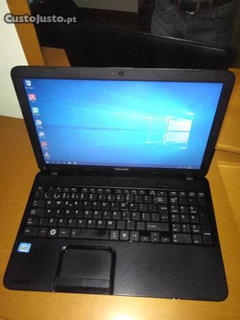 Portátil Toshiba satélite l850 win 10 pro