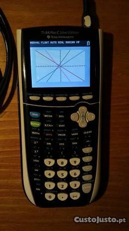 TEXAS TI-84 Plus Silver Edition calculadora cores