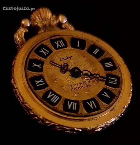 Relógio Senhora . Zephyr 17 Jewels Incabloc 1950s