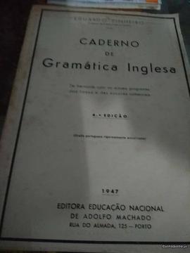 Caderno de Gramática Inglesa 4º edição, Eduardo P