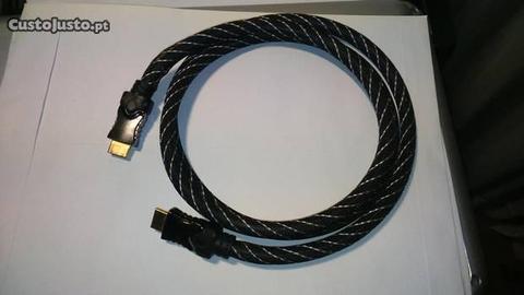 Cabo JIB HDMi Macho 150cm Fichas Douradas