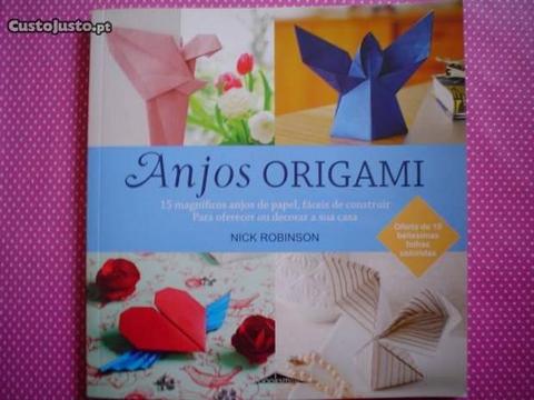 Anjos origami (Livro novo)