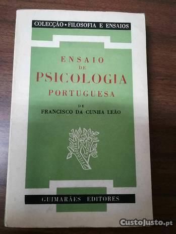 Ensaio de psicologia portuguesa. Francisco Cunha