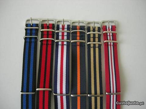 Varias Braceletes Nato Nylon 22mm