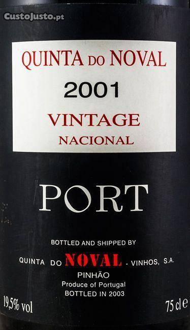 Quinta do Noval Nacional Vintage 2001