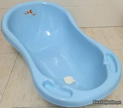 Banheira de bébé cor azul claro marinho Zippy Baby