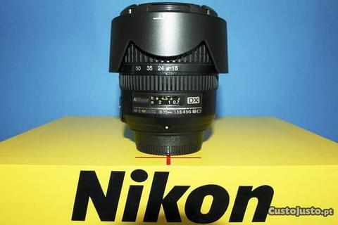 Objectiva Nikkor AF-S 18-70mm - DX Format