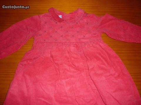 Vestido Fazenda Vermelha 9-12 Meses a Baixo Preço