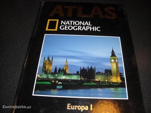 Atlas Nacional Geografhic- 1 livro grande