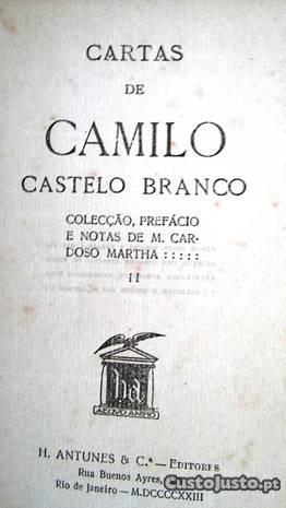 Cartas de Camilo Castelo Branco