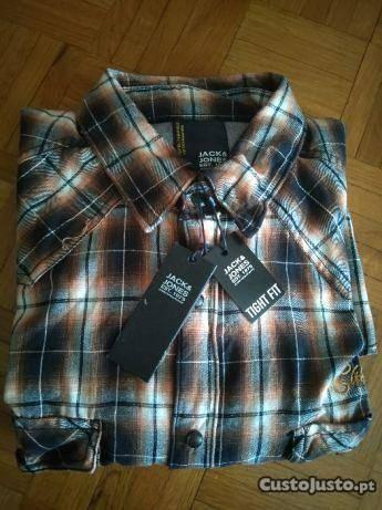 Camisa XL Jack Jones Tight Fit Est. 1975