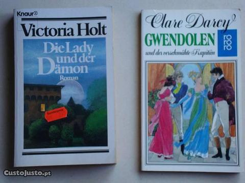 2 Livros de bolso, em alemão / 2 Taschenbücher