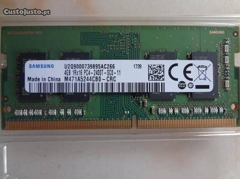 Memoria Ram Samsung 4GB DDR4 PC4-19200, 2400MHz