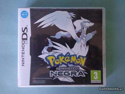 Jogo Nintendo DS - Pokémon edição Negra