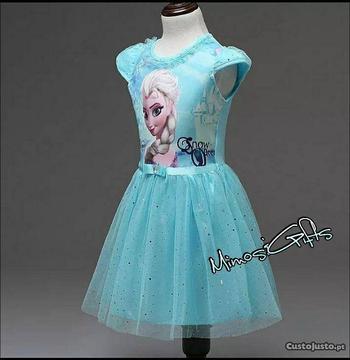 vestido azul novo