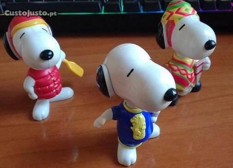 3 Snoopy 1999 Brinquedos McDonalds Antigos