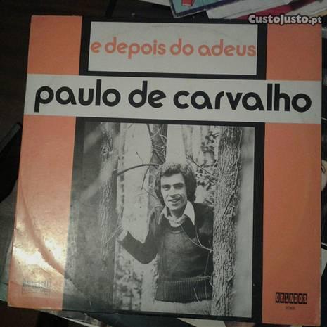 Disco vinil Paulo Carvalho