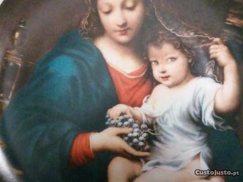 pratos de Natal vista alegre já raros