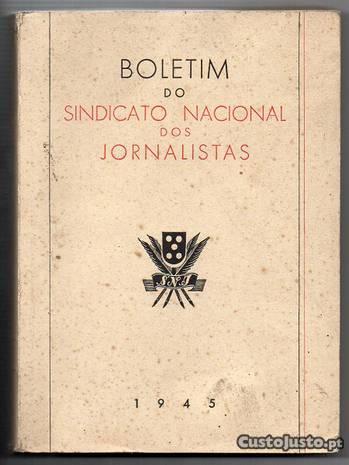 Boletim do Sindicato dos Jornalistas: 1942-1945