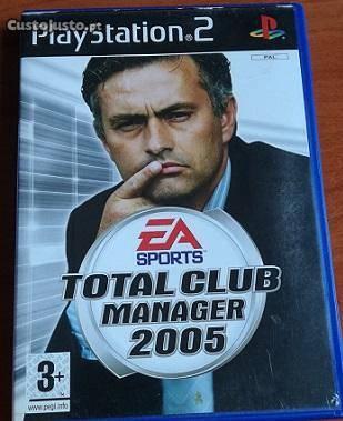 Total Club Manager 2005 Jogo PS2 PlayStation 2