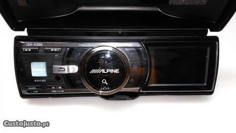 frente auto-rádio alpine ida-x300