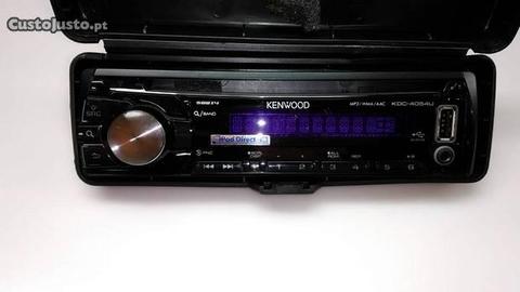 frente auto-rádio kenwood kdc-4054u