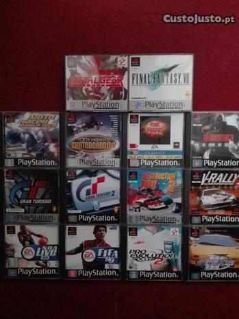 Vários Jogos para PlayStation 1