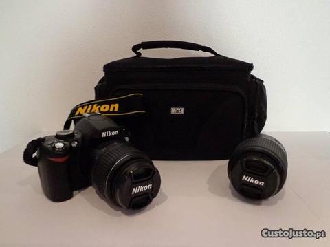 Câmara Reflex Digital Nikon D60 ( como nova )