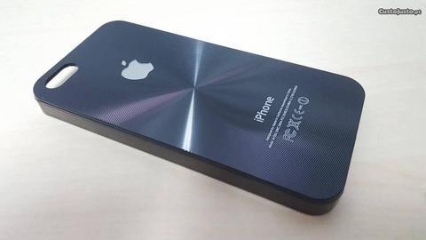 R154 Capa Metal Brushed Apple iPhone 5 5S NOVO