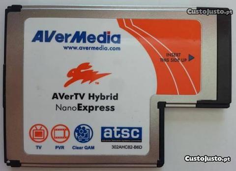 Placa PCMCIA de Tv AVerMedia