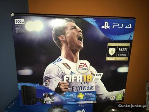 Ps4 500gb+3 jogos como nova