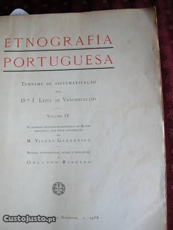 Etnografia Portuguêsa. Tentame de Sistematização