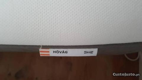 Sommier Evanger + Colchão Hovag 200x160cm (IKEA)