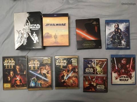Pack Star Wars dvd + bluray