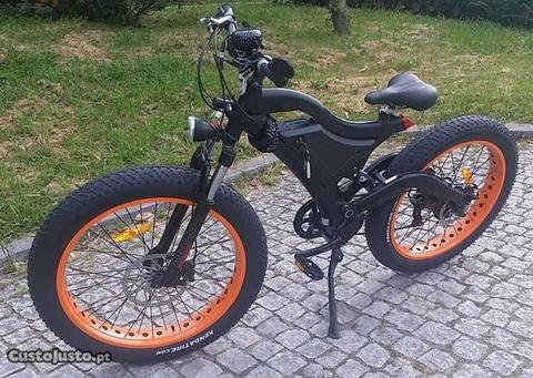 Bicicleta electrica FAT 750W 40 km/h +Extras Porto
